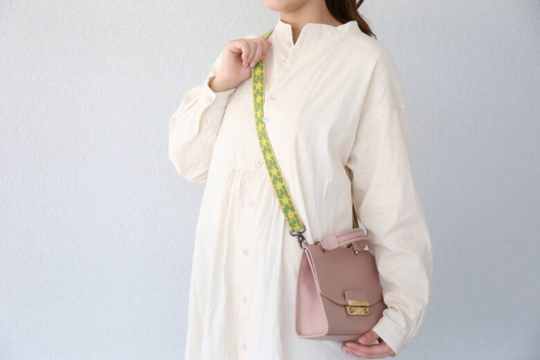 バックストラップの完成品着用画像3