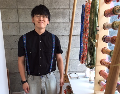 サスペンダーの完成写真