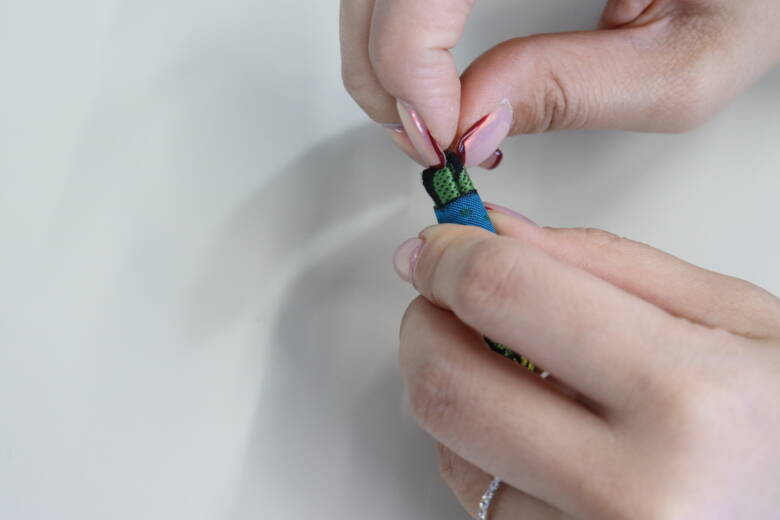 蝶ネクタイの作り方手順8