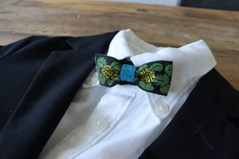 蝶ネクタイの完成見本3