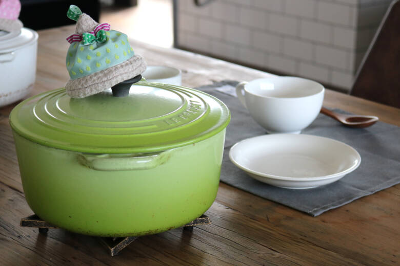 鍋つかみの作り方の完成見本画像2