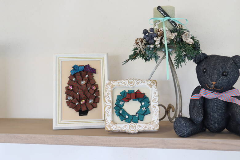 クリスマスフレームの作り方
