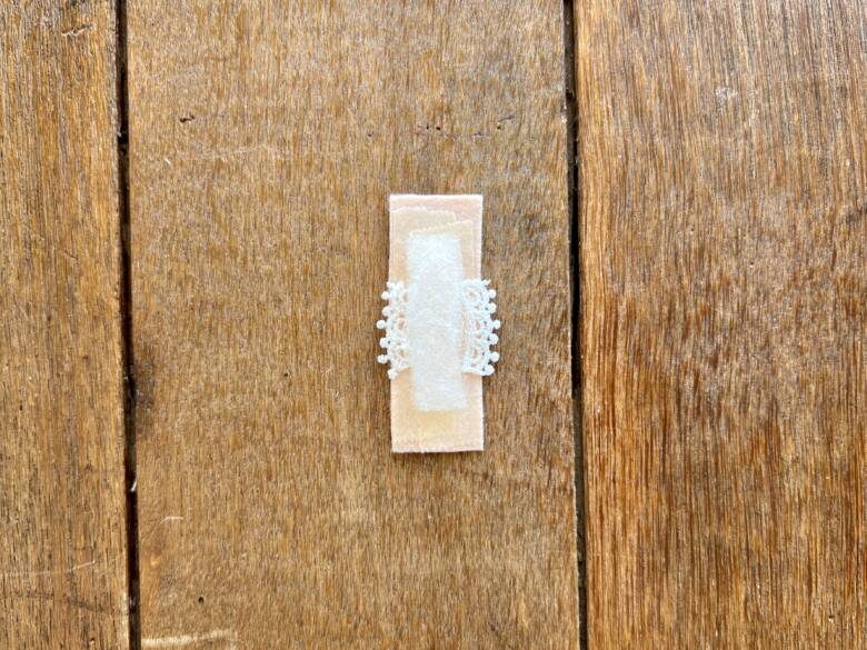 ブローチの作り方の手順2