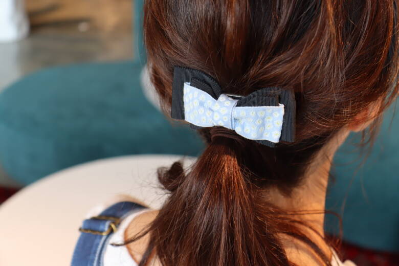 ヘアクリップの作り方
