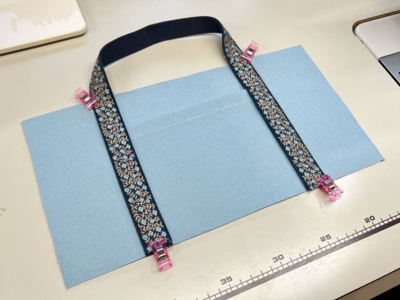 トートバッグの作り方手順画像8585