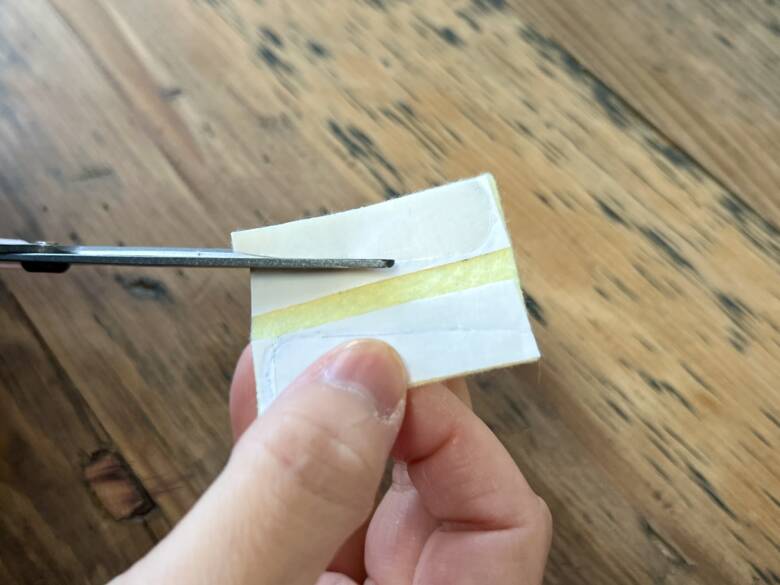 リボンヘアピンの作り方手順7