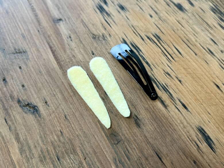 リボンヘアピンの作り方手順8