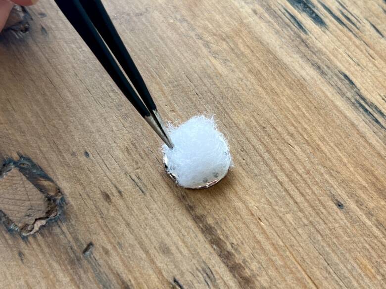 リボンブローチ手順③