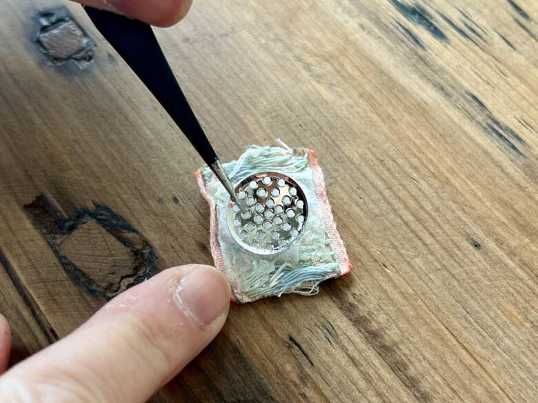 リボンブローチ手順④