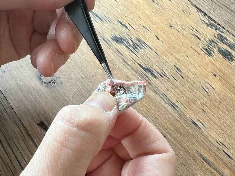 リボンブローチ手順⑤