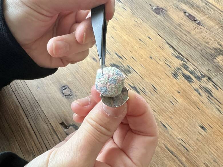 リボンブローチ手順⑥