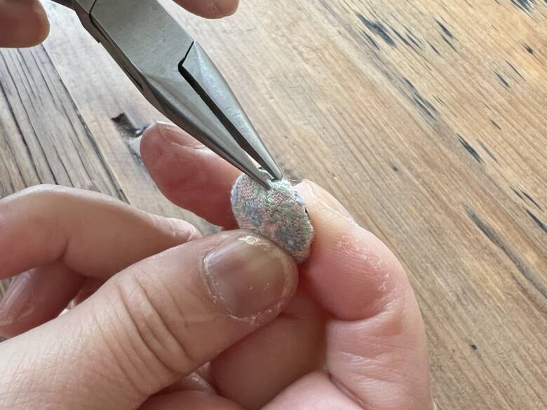 リボンブローチ手順⑧