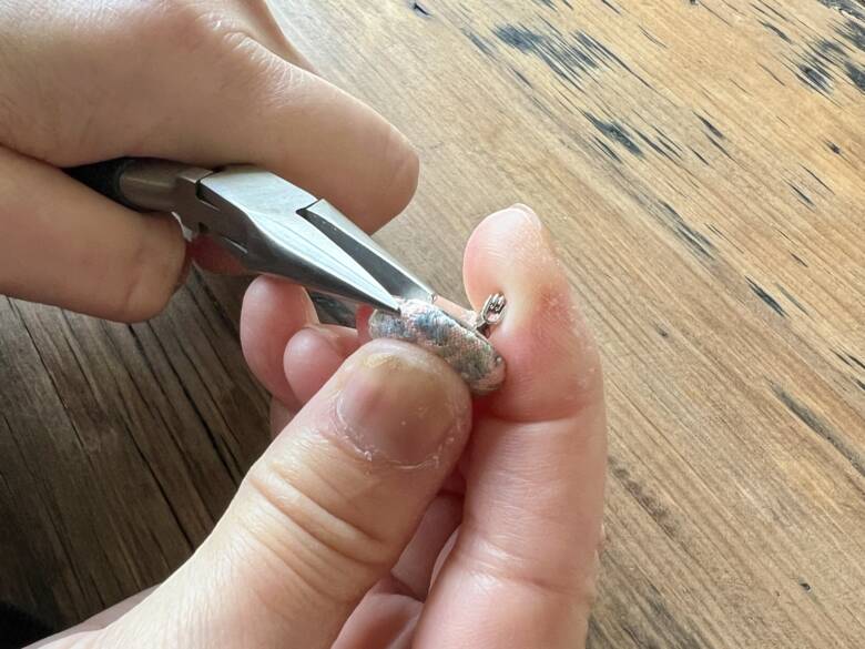 リボンブローチ手順⑨