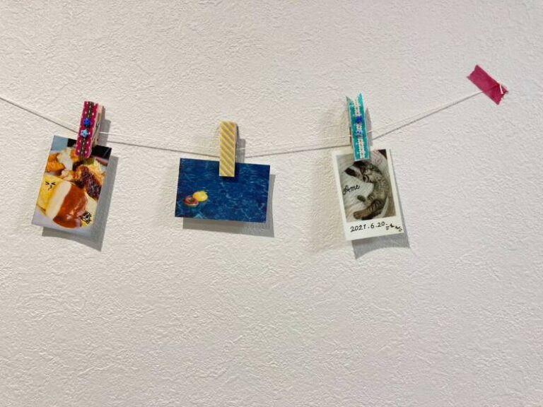 おめかし木製ピンチ