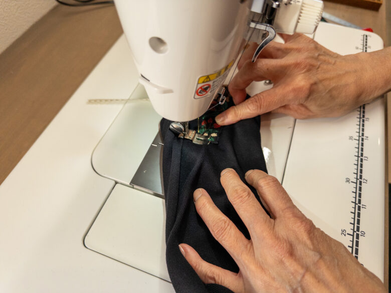 ステッチをかける