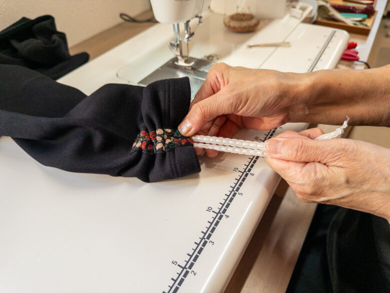 ステッチをかける