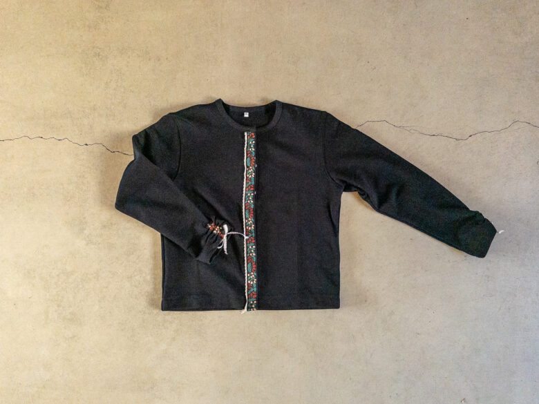 カーディガンリメイク　完成