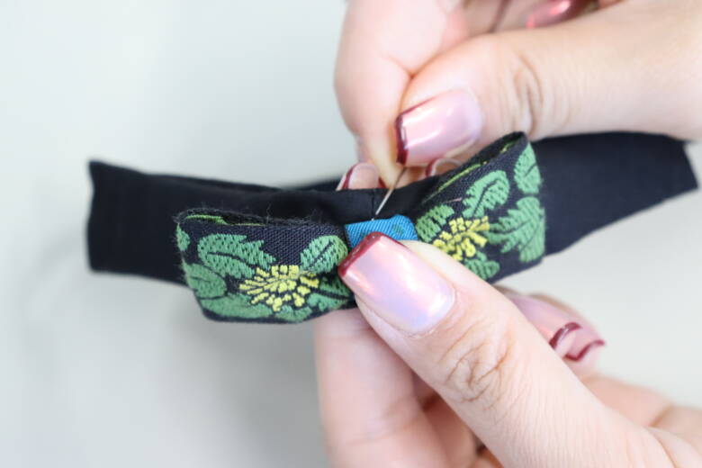 蝶ネクタイの作り方手順18